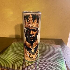 Made with love “Forever My King”  20 oz tumbler